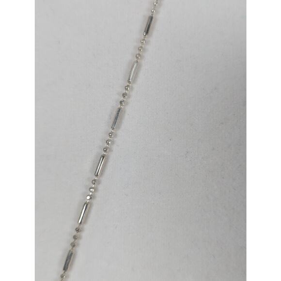 Sterling silver cast heart pendant brushed finish CZstone, chain SP18"Heart 11/2 - Picture 3 of 7